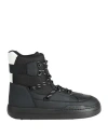 Moon Boot Mb Park Sneaker Boot Man Ankle Boots Black Size 9 Polyurethane, Polyester