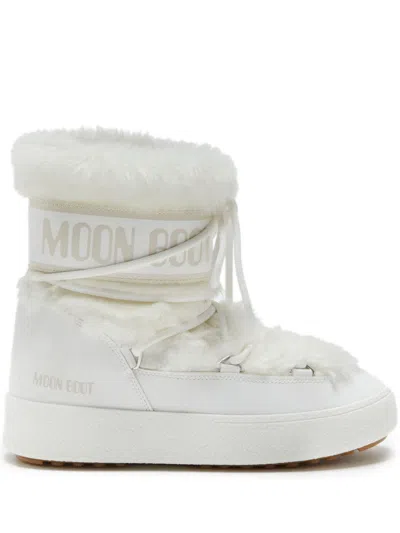 Moon Boot Icon Boots -  - Synthetic - Grey In White