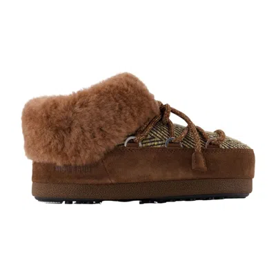 Moon Boot Mb X Gir Evx Sandals  Leather Brown