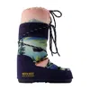 Moon Boot Mb X Gir Icon Postcard Boots  Synthetic Multicolor In Multi