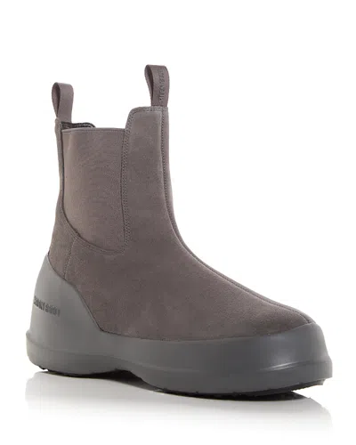 Moon Boot Men's Chelsea Boots In Anthracite