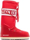 Moon Boot Icon Snow Boots In Red