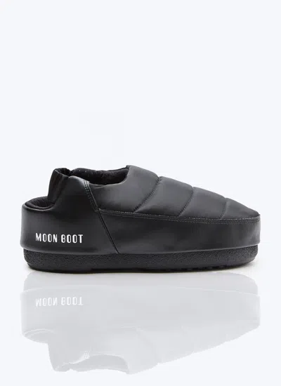 Moon Boot Men Sandal Band Mules In Black