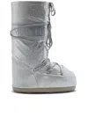 Moon Boot Icon Glitter Snow Boots In Metallic