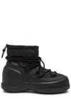 Moon Boot Mezzaluna Quilted Nylon Snow Boots In Black