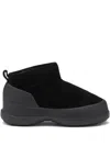 Moon Boot Mezzaluna Rain Boots In Black