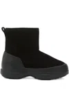 Moon Boot Mezzaluna Rain Boots In Black