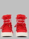 Moon Boot Mini Jr Park Boots In Red