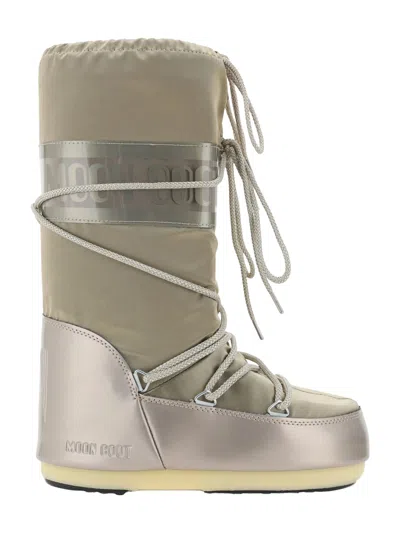 Moon Boot Mini Silver Women's Winter Boots