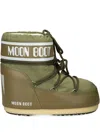 Moon Boot Icon Low Nylon Boots In Green
