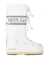 Moon Boot Nylon Man Boot White Size 9-10.5 Textile Fibers