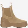 Moon Boot Mb Luna Chelsea Ankle Boots In Leather Color Suede