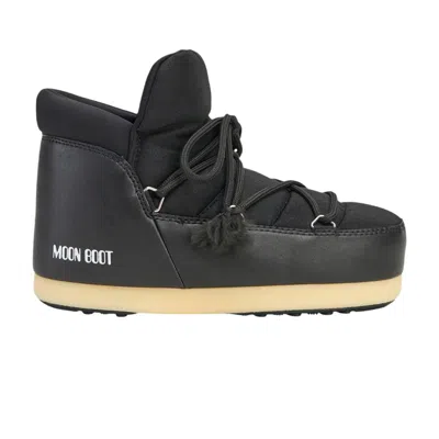 Pre-owned Moon Boot Moon Evx Pumps Nylon Boot 'black' | Men's Size 37.5