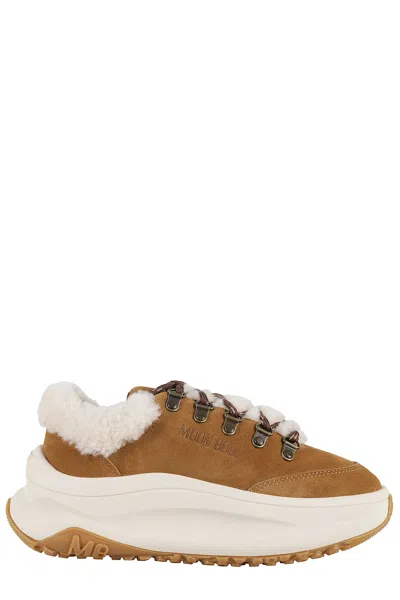 Moon Boot Moon247 City Shearling In Brown