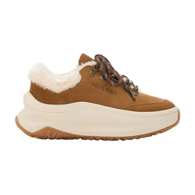 Pre-owned Moon Boot Moon247 City Shearling 'cognac' | Brown | Men's Size 39.5