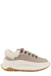 Moon Boot Moon247 City Shearling Sneakers In Animal Print