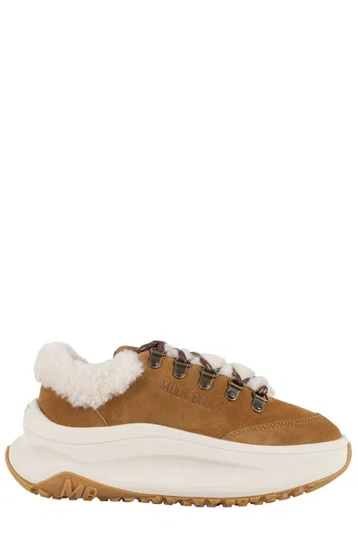 MOON BOOT MOON247 CITY SHEARLING SNEAKERS