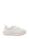 Moon Boot Sneakers Moon247 In Pelle E Tessuto Colore Bianco In White