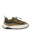 Moon Boot Moon247 Xlace Khaki Sneakers In Brown