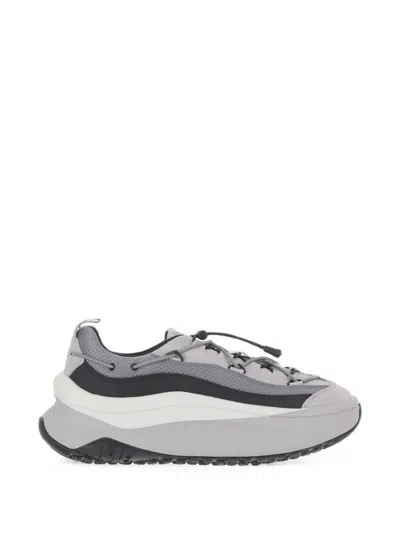 Moon Boot Moon247 Xlace Leather-trim Panelled Sneakers In Multi