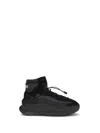 Moon Boot Black Moon247 Xlace Mid Sneakers In Black