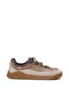 Moon Boot Womens Mid Brown Moonlight Knitted Trainers Eur 36 / 3 Uk