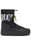 Moon Boot Mb Mrack Polar Ankle Boots In Black Nylon In Black