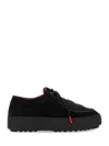 Moon Boot Mtrack Low Suede Sneakers In Black