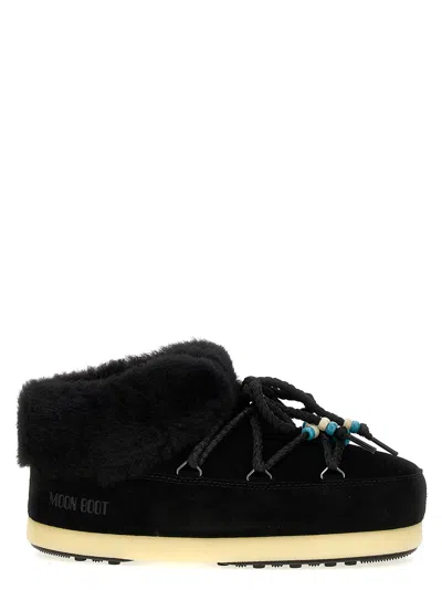 MOON BOOT MOON BOOT 'MULE SUEDE BEADS' ANKLE BOOTS