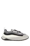 Moon Boot Chunky Sole Sneakers Featuring Mesh Panels In Multi