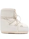 Moon Boot Iconic Ankle Boots With Distinctive Lacing System In Neutral