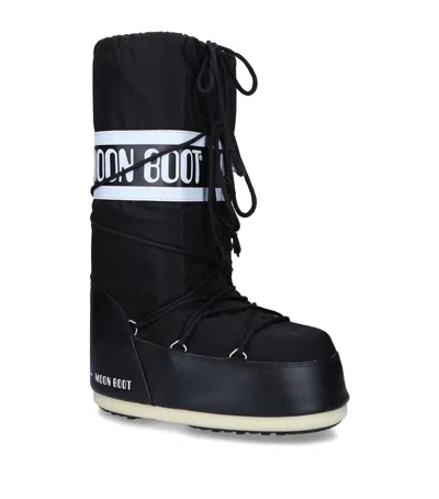 Moon Boot Nylon Icon S In Black