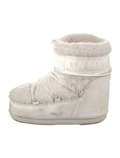 Pre-owned Moon Boot Nylon Snow Boots In Multicolor