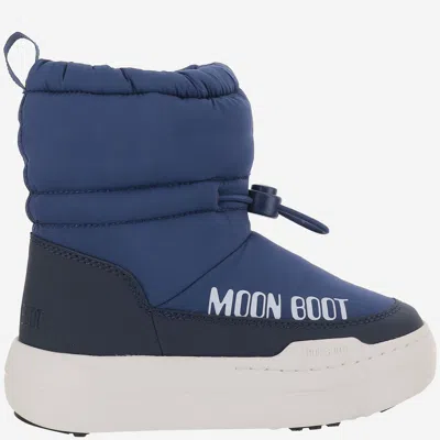Moon Boot Nylon Snow Boots In Blue