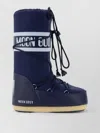 Moon Boot Padded Knee High Platform Waterproof Boots In Blue