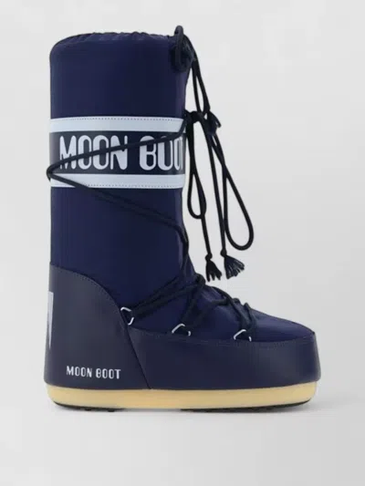 MOON BOOT PADDED KNEE HIGH PLATFORM WATERPROOF BOOTS