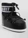 Moon Boot Panelled Padded Snow Boots In Black