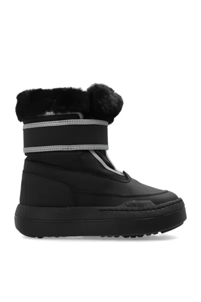 Moon Boot Park Flatform Snow Boots In Black