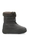 Moon Boot Park Flatform Snow Boots In Black