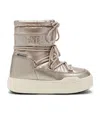Moon Boot Park Flatform Snow Boots In Nude