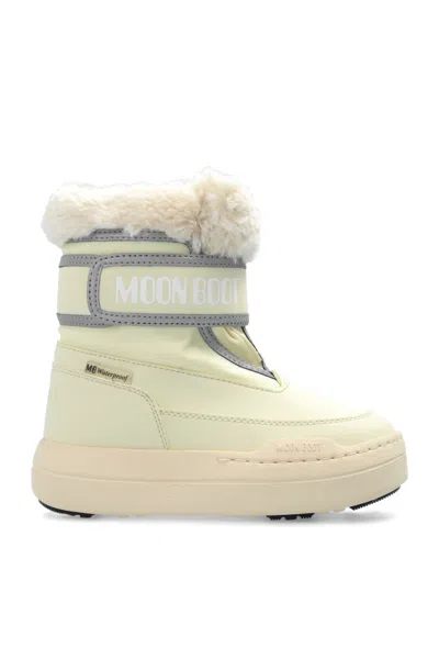 Moon Boot Park Flatform Snow Boots In White