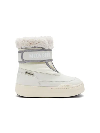 Moon Boot Babies' Park Flatform Snow Boots In White