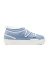 Moon Boot Park Icon Logo-print Sneakers In Elephant Grey