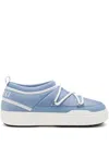 Moon Boot Park Icon Logo-print Sneakers In Grey