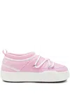 Moon Boot Park Icon Logo-print Sneakers In Pink