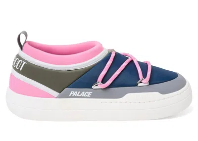 Pre-owned Moon Boot Park Icon Low Boot Palace Sneakers In Blue