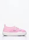 Moon Boot Park Icon Logo-print Sneakers In Pink