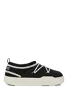 Moon Boot Man Sneakers Black Size 12 Textile Fibers In Black