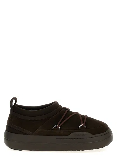 Moon Boot Park Icon Sneakers In Brown