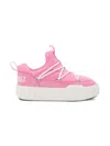 Moon Boot Park Lace-up Low-top Sneakers In Pink